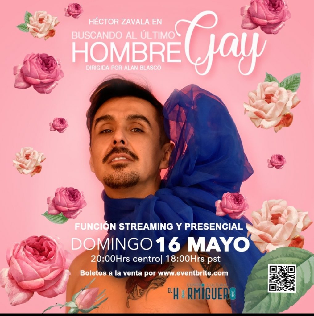 ALAN BLASCO DIRIGE A HÉCTOR ZAVALA EN “BUSCANDO AL ÚLTIMO HOMBRE GAY/ SEEKING THE LAST GAY MAN”