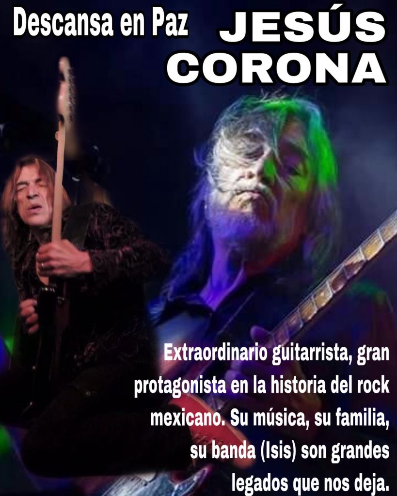 Falleció Jesús Corona  Guitarrista Mexicano