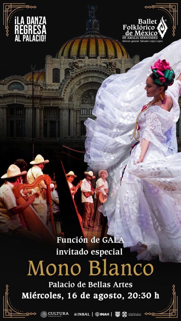 Gala del Ballet Folklórico de México con la compañía Mono Blanco