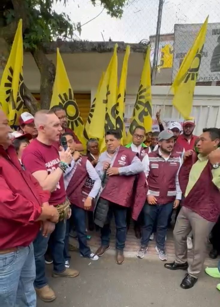 PRD SE SUMA EN CUAJIMALPA DE MORELOS A LOS CANDIDATOS: CLAUDIA SHEINBAUM, CLARA BRUGADA Y GUSTAVO MENDOZA PARA IR EN UNIDAD POR EL TRIUNFO ELECTORAL DE MORENA EN TODO EL PAÍS