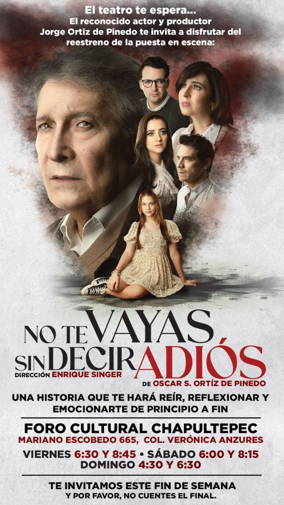 NO TE VAYAS SIN DECIR ADIOS.